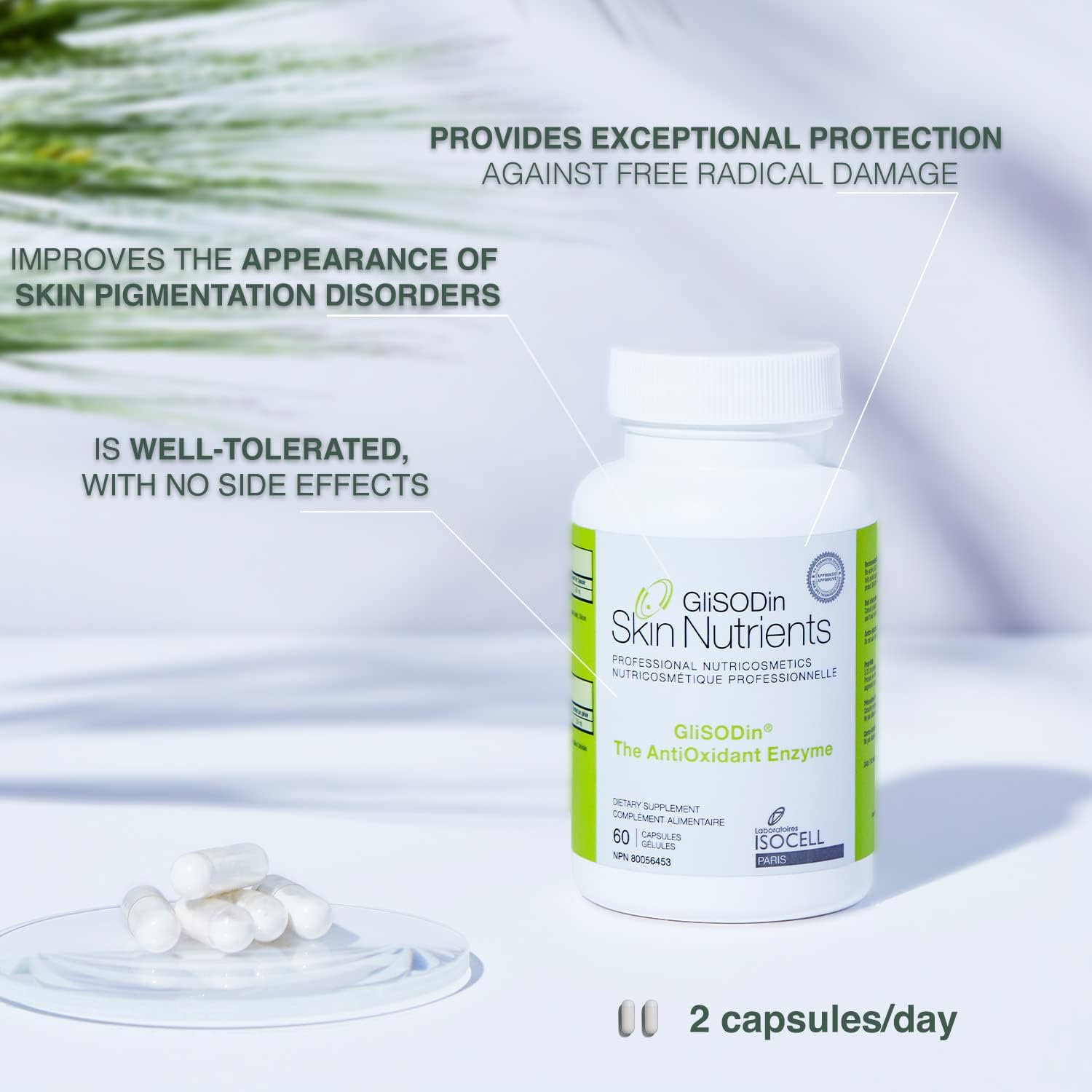 GliSODin The Antioxidant Enzyme (60 capsules)